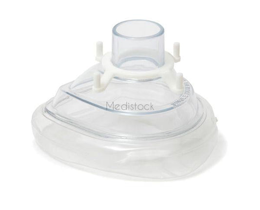Anaesthetic Face Mask, Size 2 Paediatric (White Colour Code ) 35 Box, codes 1513 15131 FDD38611