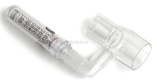7162 Manometer, In line pressure manometer, to provide visual indication of patients airway, for use with BVM resuscitation systems and Mapleson C systems, each