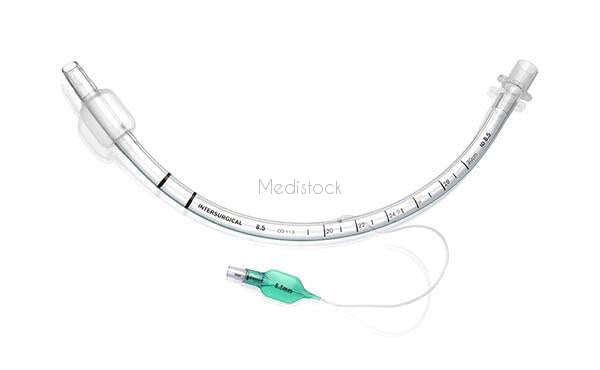 ET Tubes, Cuffed, size 8.5, cuffed high volume low pressure cuffed endotracheal tube, box 10, ID 8.5mm