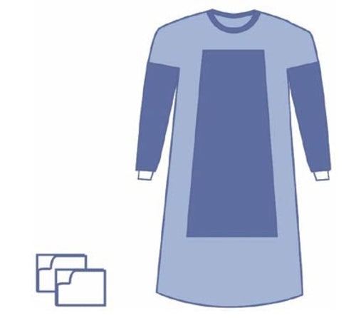 SURGICAL GOWNS XLARGE 140CM BOX OF 28