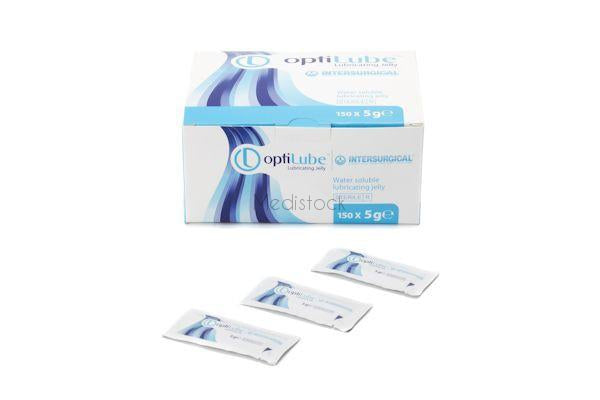Lubrication Gel, Lube Jelly, Sterile, 5g sachets, 150 box