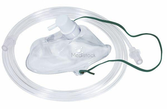 Mask Oxygen Hudson Medium Concentration 2.1M Tubing Each