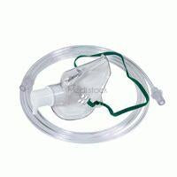 Oxygen mask, hudson mask, o2 mask,.paediatric size, medium concentration, with tubing, box of 50