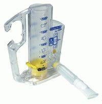 Lung Breathing Exerciser Manual Incentive Spirometer, Helps with Various Lung Conditions, The Coach 2,Child Paediatric Size , patients And Clinicians, single unit
