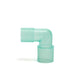 Fixed elbow, connection sizes 22F/22M for hospital anaesthetic circuits etc, each single unit