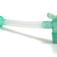 Flexible straight catheter mount with fixed elbow with flip top cap for 7.6mm port, 22f - 22m/15f, 3508000, nhs code FDE015 box of 50
