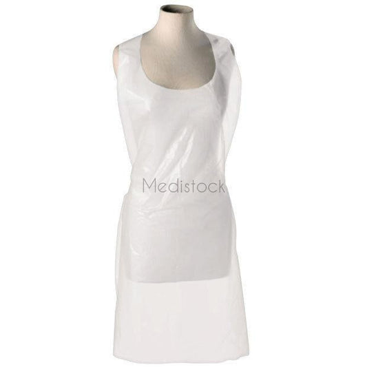 Apron on Roll White 27X46" 80G Roll 200
