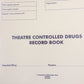 Operating Theatre Controlled Drugs Book (register), hard cover 150 pages, complies with new requirements of 3 s