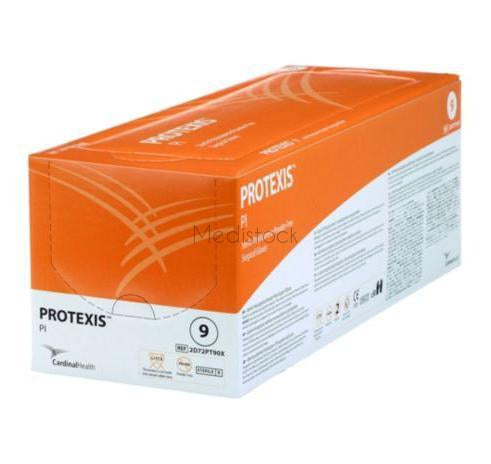 Protexis PI Surgical Latex Free and Powder Free Surgeons Gloves, Sterile, Size 7.5, box of 50