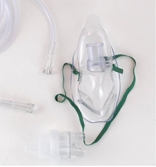Nebuliser Kit Adult - with mask, 2.1m tubing and nebuliser (6ml) Box 50