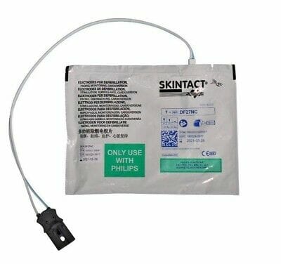 Defibrillator Pads,  (Compatible with Philips M3717A MRx/XL/XL+) Paediatric, Box of 10