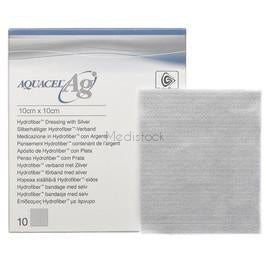 Aquacel AG 10 X 10cm Dressing Silver pack 10