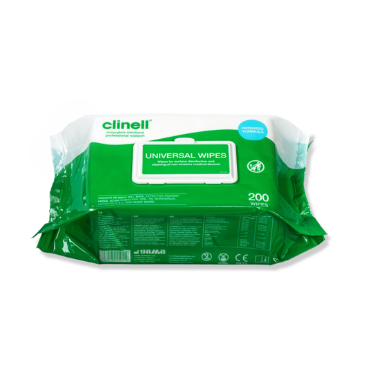 Disinfectant Wipes Clinell Pack 200