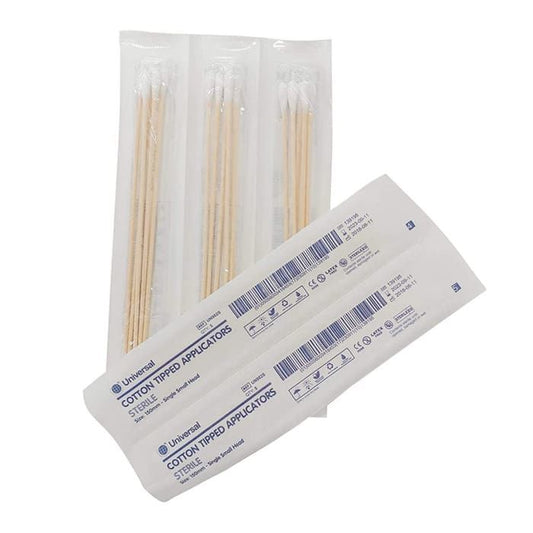 Cotton Tipped Applicators Sterile (5's) 100