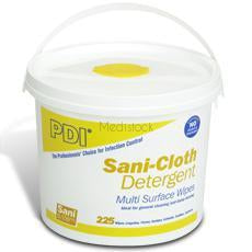 Detergent Wipes Bucket of 225 Sanicloth