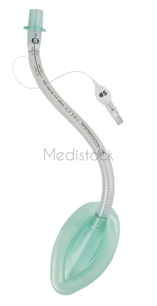 Laryngeal Mask Airway LMA Reinforced Wired Flexible, Solus F, Renowned UK Intersurgical Brand Size 3, 8003001 box of 20  nhs code FDD1642