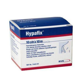 Hypafix self adhesive retention dressing tape 10cm x 10m box includes 1 Roll Each