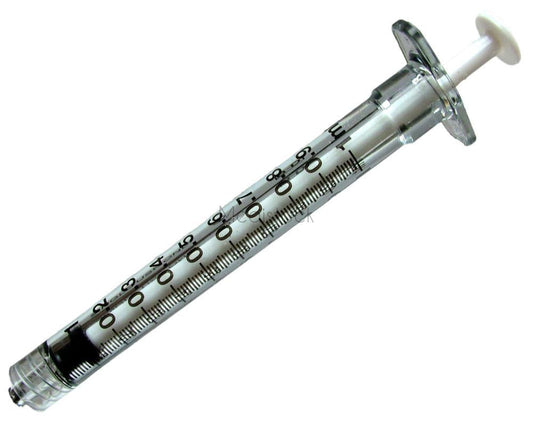 Syringe BD 1ML L/Lock Plastipak Box 100
