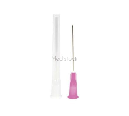 Needle 18g x 1.5 ", Pink, Hypodermic Sharp  Needle Terumo or BD quality Brand, Box of 100 Sterile