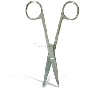 Scissors, Nurses 5" S/S Stainless Steel, Each