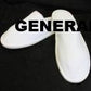 Slippers, White Towelling Design, One Size, 100 Box