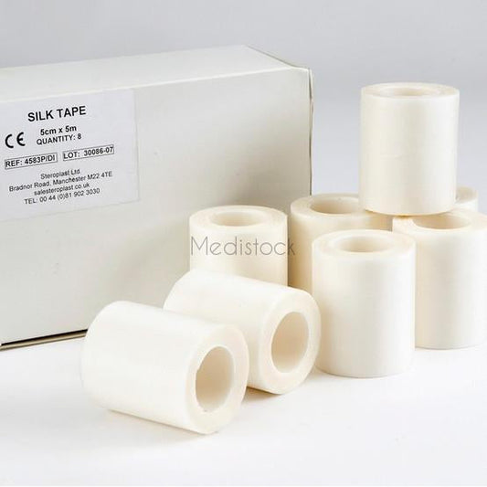Silk Tape 2.5cm x 10m, 1 roll