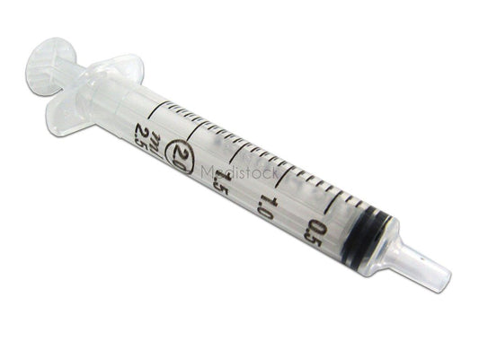 Syringe 2/3ml (Luer Slip) Box 100 (Medicina)