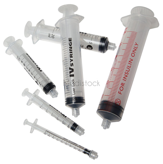 Syringe 10ml (Luer Lock) box 100 (Medicina Terumo GBUK or other quality brands only supplied)