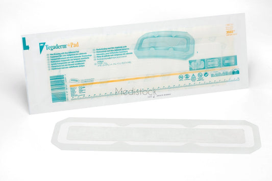 Tegaderm 9 x 35 Island Dressing with Pad Box of 25