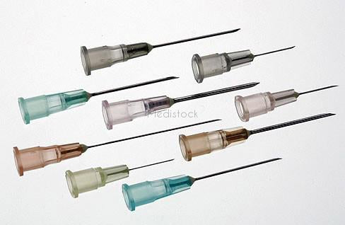 Needle  21g green x 1.5" box 100